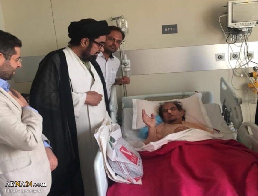 Noted Indian Shia leader "Maulana kalbe sadiq" shift to hospital / Video