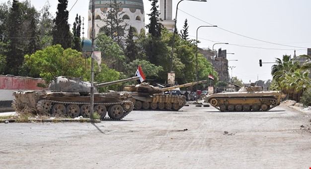 الجيش السوري يتقدّم في مناطق سيطرة داعش جنوب دمشق