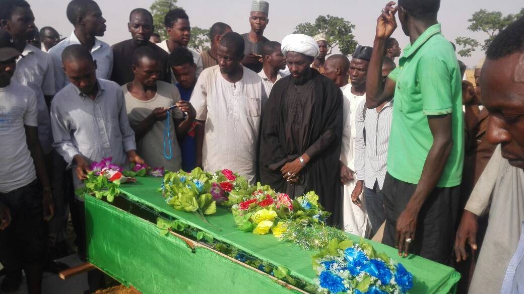 AN GUDANAR DA JANA'IZAR SHADIN ABUJA SHAHID AHMAD RUFA'I A YAU TALATA A JANNATU DARURAHAMA 