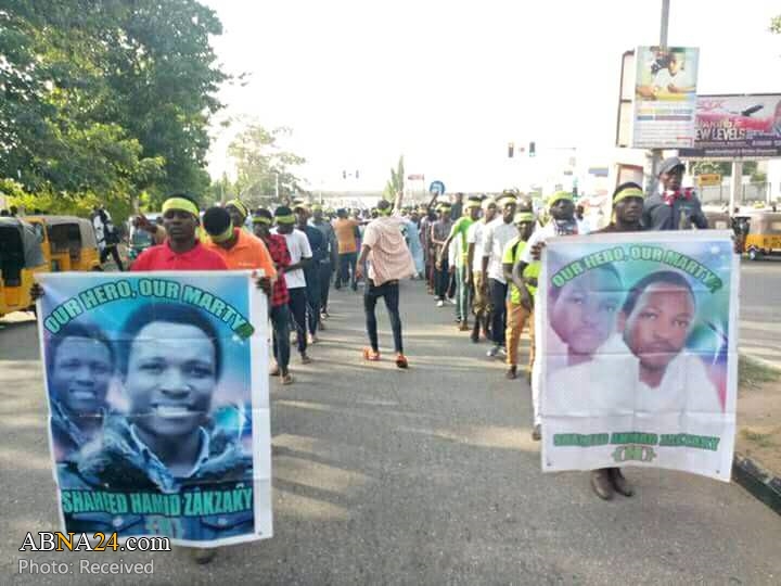 Photos: Free Zakzaky protest in Abuja on 24th of April 2018 