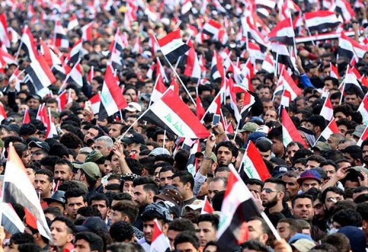 عوائل ضحايا الارهاب بديالي يتظاهرون ضد ترشيح "المتلطخة ايديهم" بالدماء