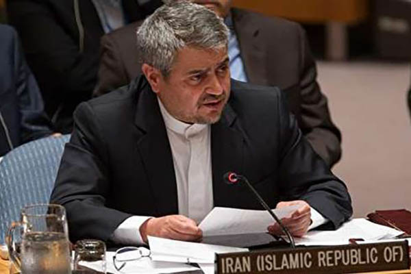 イラン国連大使、「国連安保理は、シオニスト政権を例外にする政策を停止すべきだ」