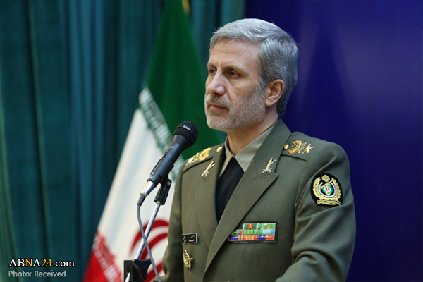 Iranian nation not afraid of enemies: Defense Minister
