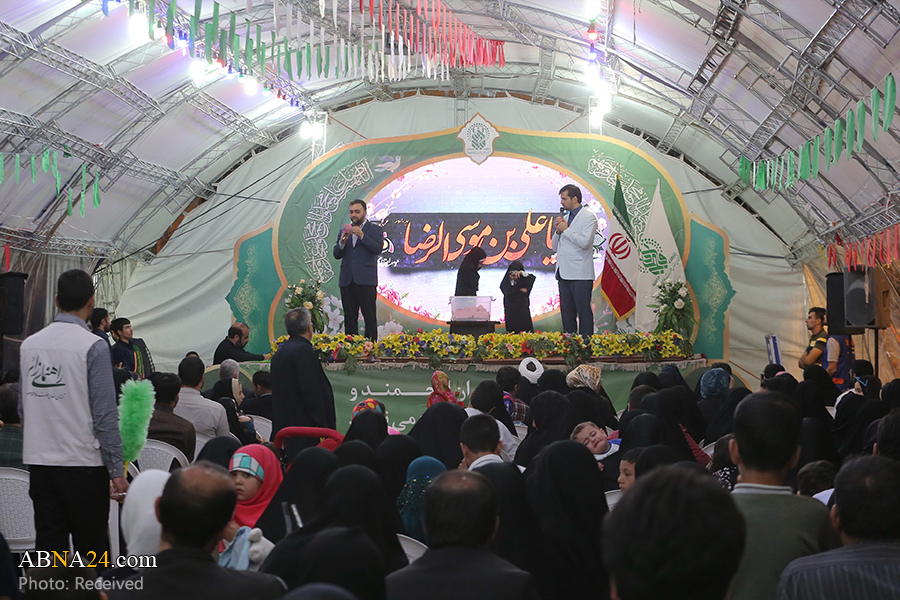 تقرير مصور/ مراسم احتفال بمناسبة ولادة الامام المهدي (عج) في حرم السيدة المعصومة (ع)