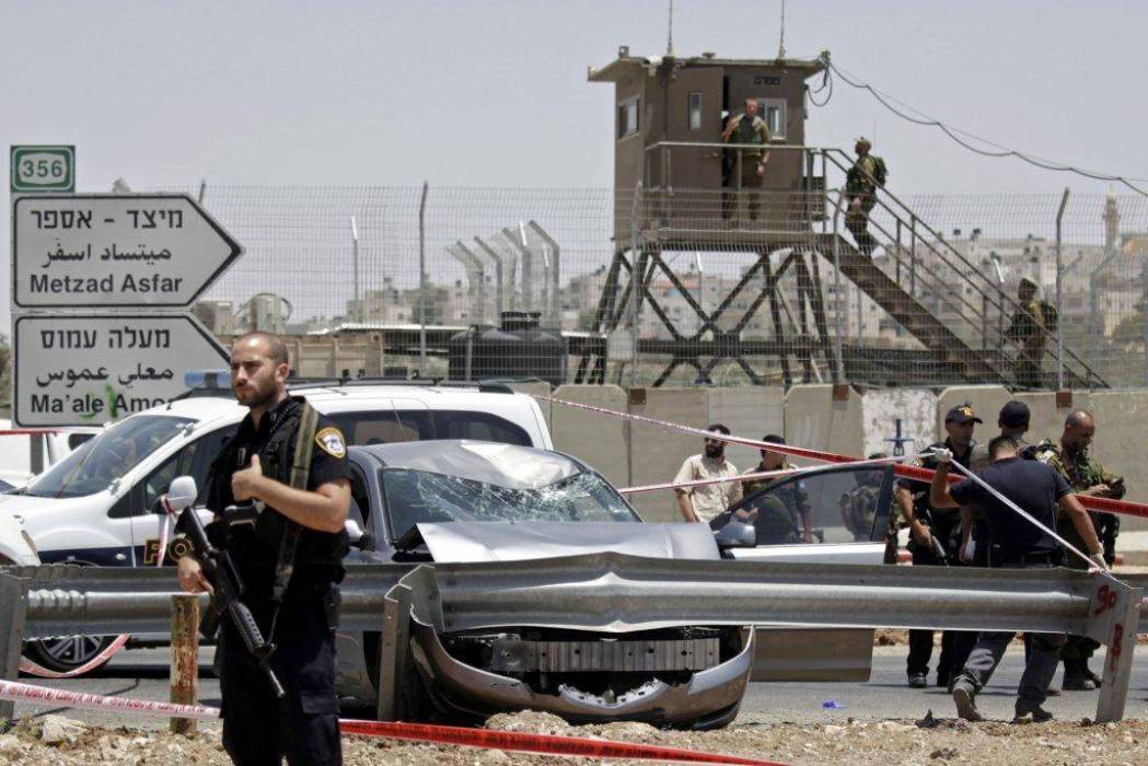 محاولة دهس عناصر "شرطة إسرائيلية" في القدس