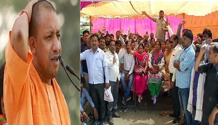 योगी सरकार की मुश्किल बढ़ी, 22 लाख कर्मचारियों ने दी 8 जून से हड़ताल करने की धमकी