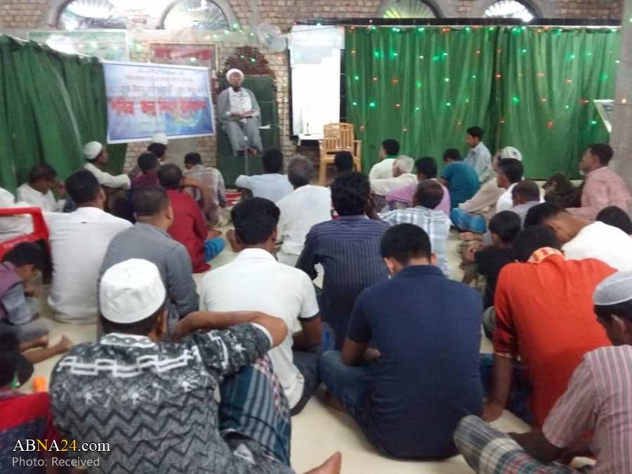 تقرير مصور/ المسلمون الشيعة في بنغلاديش يحتفلون بمناسبة ولادة الامام المهدي (عج)