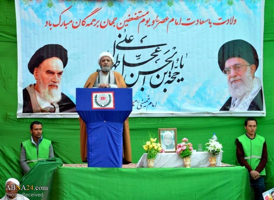 تقرير مصور/ احتفال بمناسبة ولادة الامام المهدي (عج) في مدينة غارغيل الهندية