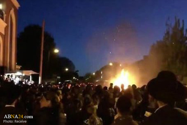 Explosion beim Festival der Juden im Norden Londons