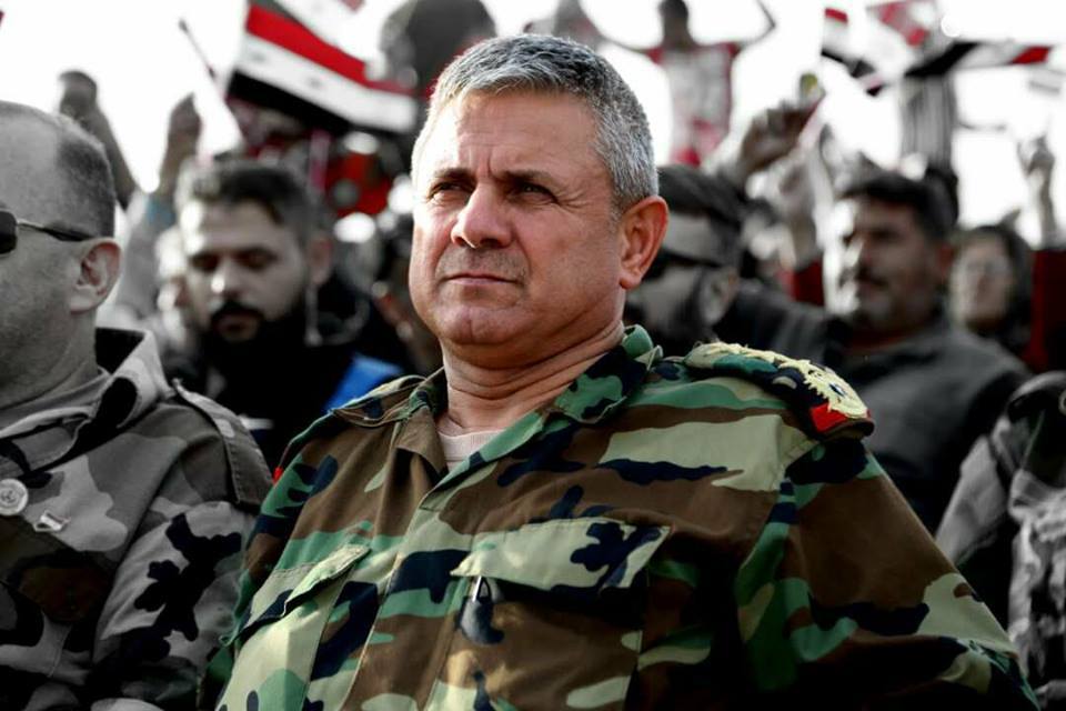 إستشهاد قائد أرکان قوات الدفاع المحلي في سوریا + (صور)