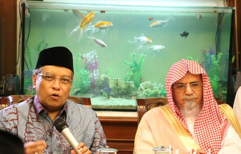 Imam Besar Masjidil Haram Kunjungi PBNU