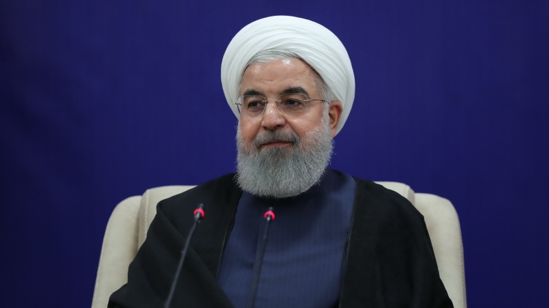 ایران کے خلاف امریکہ کوئی بھی غلطی کر کے پچھتائے گا: صدر روحانی