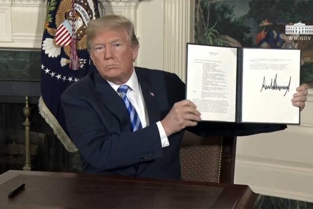 Trump Undur Dari Perjanjian Iran
