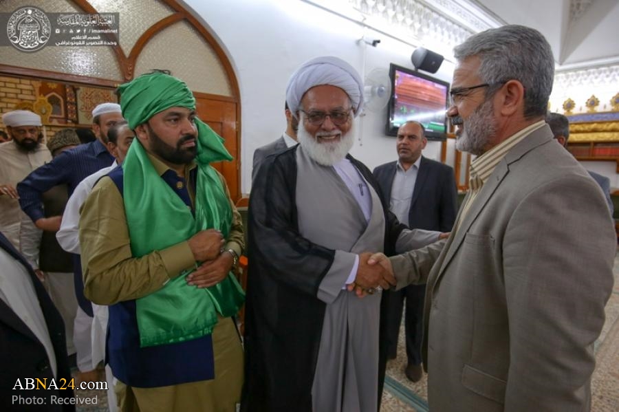 Pakistani religious delegation visit Imam Ali holy shrine / Pics