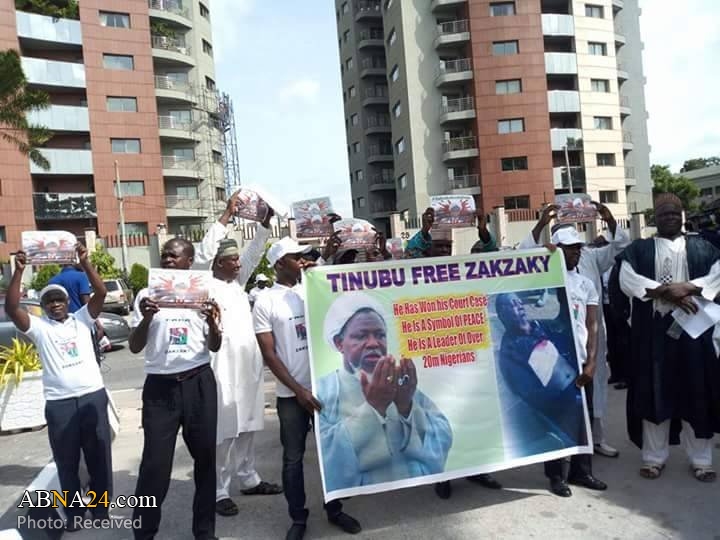Photos: Free Zakzaky campaign in Lagos