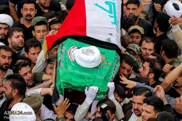 Funeral procession for chief leader of Imam Ali brigade held in Najaf / Pics