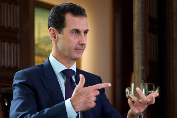 シリア大統領、「シリアでにおける米の唯一の任務はＩＳへの支援」