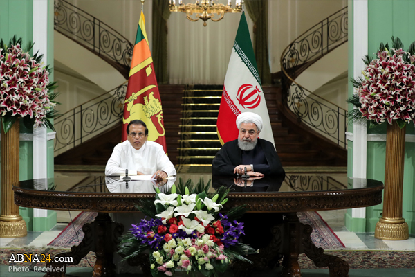 Pres. Rouhani: Iran, Sri Lanka have close views on regional, int'l issues