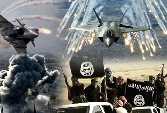 طائرات F16 العراقية تدك أوكار داعش في سوريا