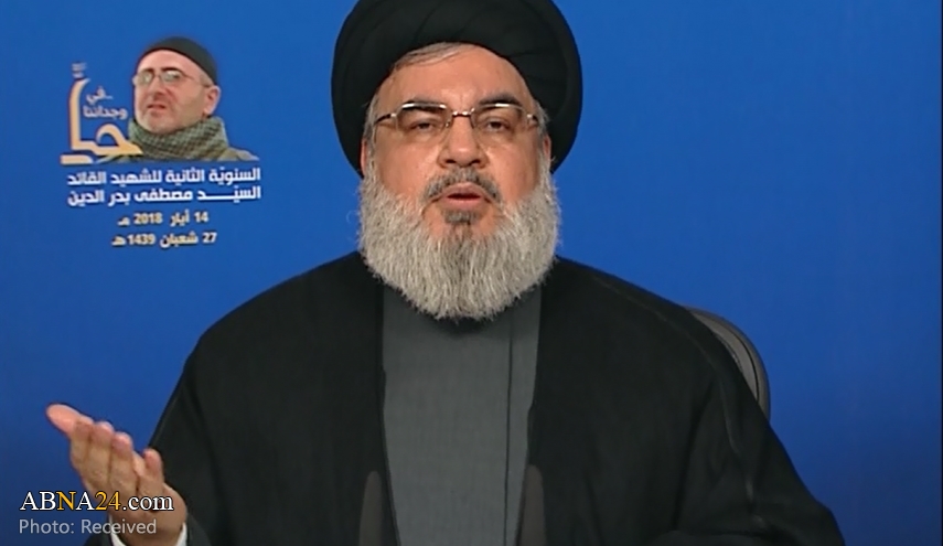 Sayyed Nasrallah to Israel: The era when you hit Syria without response is OVER / He calls Bahraini FM as idiot & traitor/ Video