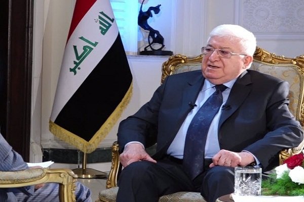عراقی صدر کی اسرائیل کے ہاتھوں کئی درجن فلسطینیوں کے قتل عام کی شدید مذمت
