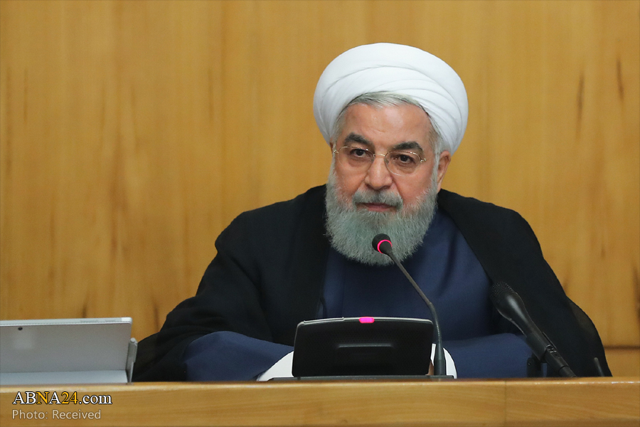 Pres. Rouhani: Some westerners use "legitimate self-defence" to justify Zionists' crimes