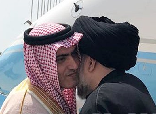 ثامر السبهان للصدر "أبارك للعراق بكم" لفوز قائمته (سائرون) في الانتخابات البرلمانية