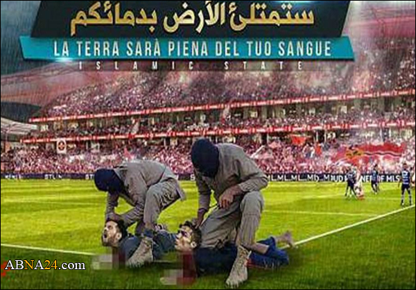 داعش يهدد "ميسي و رونالدو" بصورة مرعبة