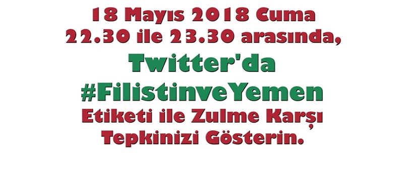 Zalimlere Karşı Sosyal Medya Çağrısı