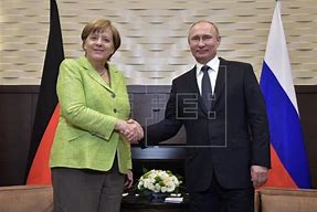 Pinagsisikapan ni Merkel at si Putin ang labanan laban sa US Patakaran 