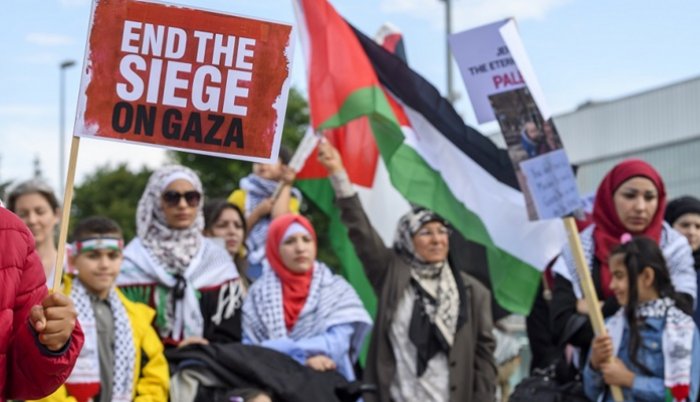 Stotine građana protestovalo u Ženevi: Podrška Palestincima, bojkot Izraela