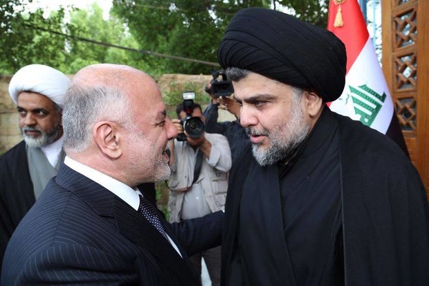 نیوز فوٹو: بغداد میں حیدر العبادی اور مقتدی صدر کی ملاقات