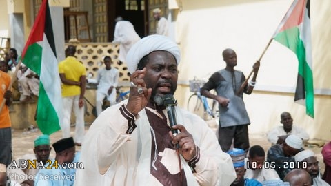 Nigerian Shia scholar: Resistance of Palestinians shows Path of victory / Buhari must immediately release Sheikh Zakzaky / Pics