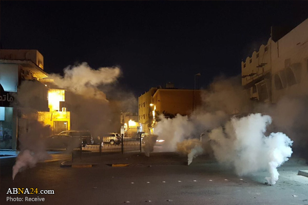 تقرير مصور/ قوات خليفية تقمع متظاهرين سلميين تضامنوا مع فلسطين