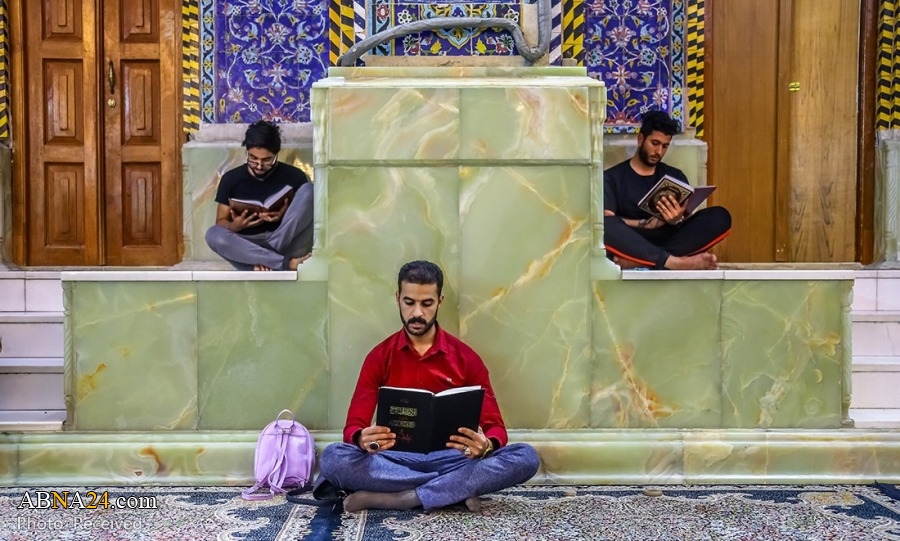 Photos: Holy Ramadan atmosphere at Imam Hussain shrine