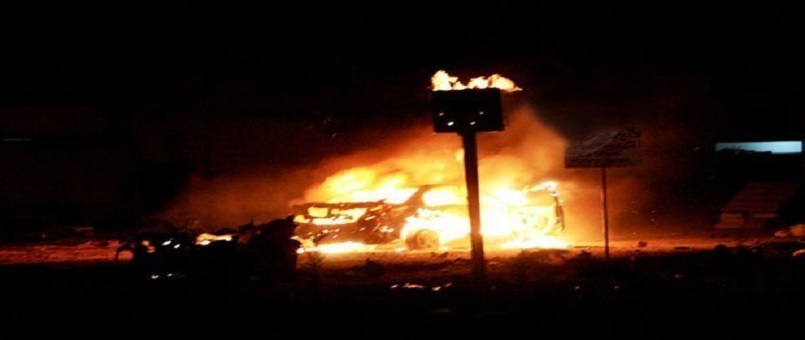İdlib’de teröristlerin karargahına bombalı saldırı yapıldı