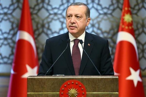 ترک صدر: 15 ہزار ایٹمی ہتھیار رکھنے والے ممالک دنیا کے لئے خطرہ ہیں/ ایران خطرہ نہیں