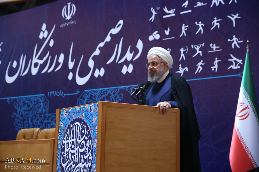 Pres. Rouhani: Ramadan month of training for humanity, practicing patience