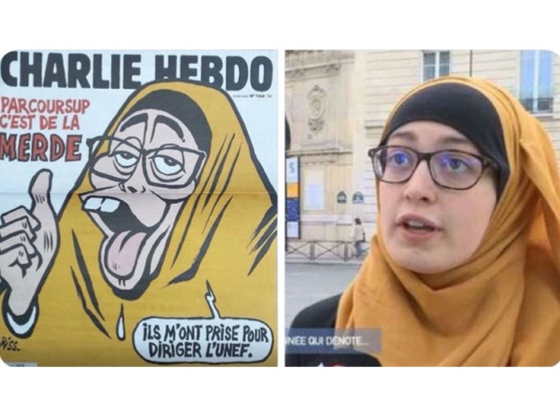 Akhbar Charlie Hebdo Hina Gadis Berhijab