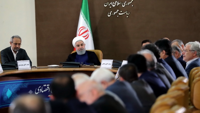 صدر روحانی کی باہمی اتحاد کے ساتھ امریکی پابندیوں کا مقابلہ کرنے پر تاکید