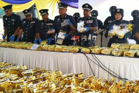 ျမန္မာႏိုင္ငံမွ တင္ပို႔သည္ဆိုေသာ စိတ္ႂကြမူးယစ္ေဆး ေဒၚလာ ၁၈ သန္းဖိုးမွ် မေလးရွားတြင္ ဖမ္းမိ