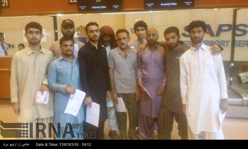 پاکستان کی جانب سے 10 ایرانی قیدیوں کی حوالگی