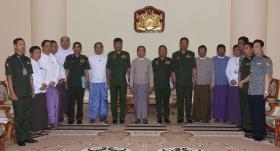 မူးယစ္ေဆး၀ါးတိုက္ဖ်က္ေရး အခ်က္ကုိးခ်က္ကို သမၼတၫႊန္ၾကားမူးယစ္ေဆး၀ါးတိုက္ဖ်က္ေရး အခ်က္ကုိးခ်က္ကို သမၼတၫႊန္ၾကား