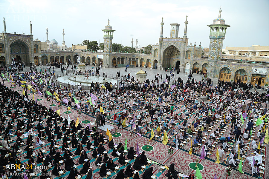 “Recitación Coránica de Preadolescentes en el Santuario de Fátima Ma’asumah (P)”