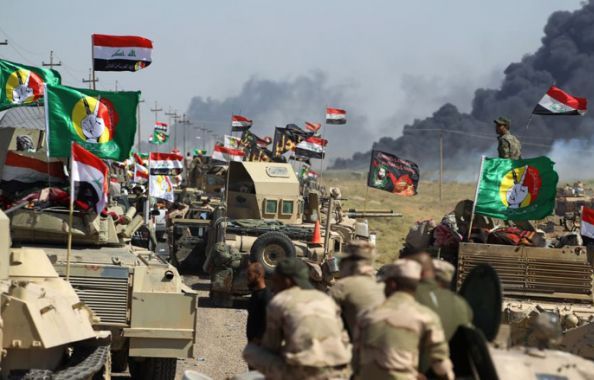 الحشد الشعبي والجيش يستطلعان الحدود "العراقية_السورية"