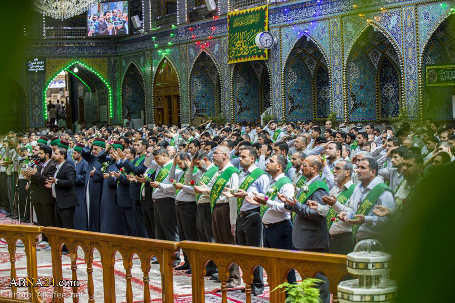 Photos: Servants of Hazrat Abbas' Holy Shrine celebrate Imam Hasan birthday anniversary