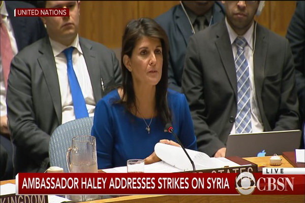 国連安保理でアメリカの決議案否決