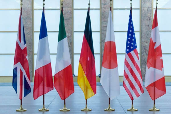 Ｇ７におけるアメリカの孤立