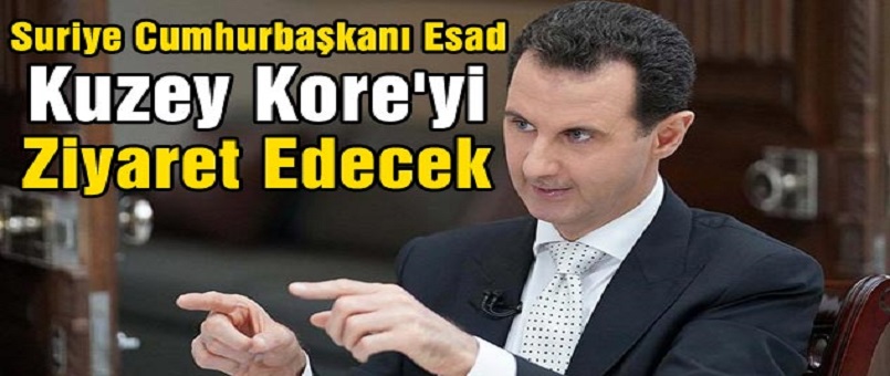 Suriye Cumhurbaşkanı Esad, Kuzey Kore'ye Ziyaret Edecek