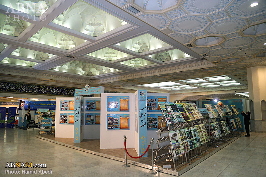 Photos: International booth of AhlulBayt World Assembly and ABNA news agency at Qran exhibition